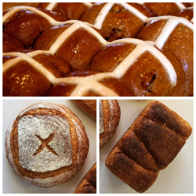 Yeast Breads + Hot Cross Buns Class